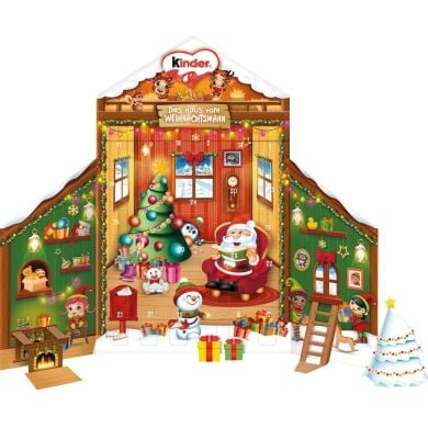 Адвент календарь Kinder Дом Север полюса 213г Kinder 8000500468845