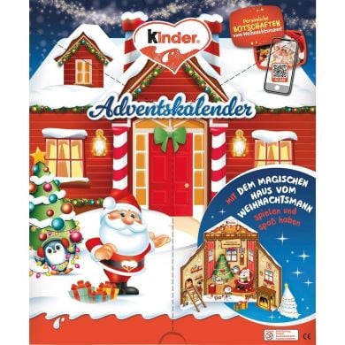 Адвент календарь Kinder Дом Север полюса 213г Kinder 8000500468845