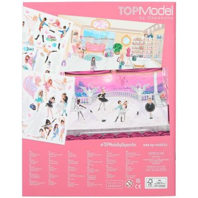 Альбом бумажный для стикеров BALLET TOP Model 0412123