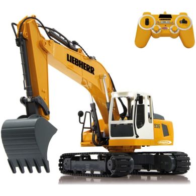 Екскаватор на радіокеруванні Liebherr R936 1:20 2,4GHz, жовтий Jamara 405060