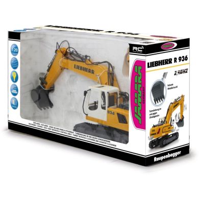 Екскаватор на радіокеруванні Liebherr R936 1:20 2,4GHz, жовтий Jamara 405060