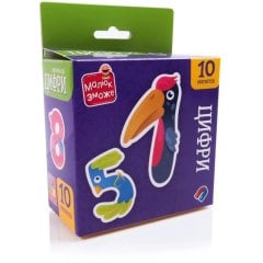 Игра развивающая набор магнитов. Цифры Vladi Toys VT3106-37