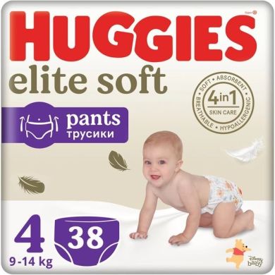 Huggies pant трусики-подгузники Elite Soft Pants 4 38x2 5029053549323 2659721, M