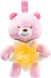 Игрушка музыкальная Chicco Goodnight Bear розовая 09156.10, Розовый