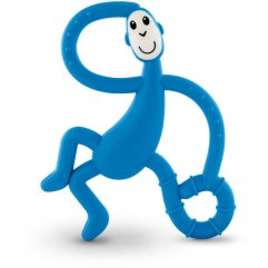 Игрушка-прорезыватель Matchstick Monkey Танцующая Обезьянка голубой MM-DMT-002, Голубой