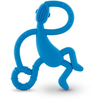 Игрушка-прорезыватель Matchstick Monkey Танцующая Обезьянка голубой MM-DMT-002, Голубой