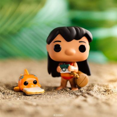 Игровая фигурка FUNKO POP! серии Лило и Стич ЛИЛО С РЫБКОЙ