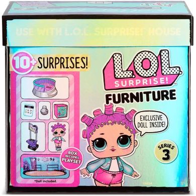Ігровий набір з лялькою L.O.L. Surprise! Furniture S2 Ролердром Ролер-леді 567103