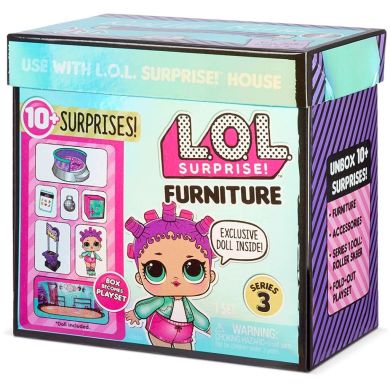 Игровой набор с куклой L.O.L. Surprise! Furniture S2 Роллердром Роллер-леди 567103