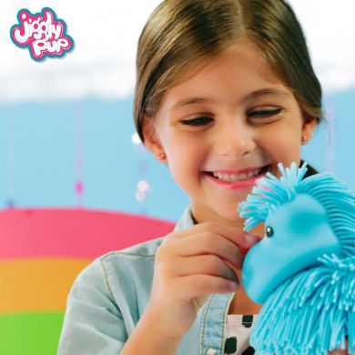 Інтерактивна іграшка Jiggly Pup Чарівний Єдиноріг Блакитний JP002-WB-BL