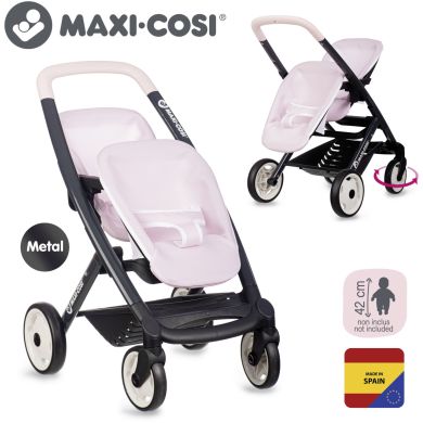 Коляска для ляльок-двійнят Maxi-Cosi Рожева перлина, 54х38,5х64 см 7600253221