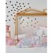 Комплект дитячої постільної білизни Karaca Home Honey Bunny Pink Білий 200.16.01.0223, дитячий
