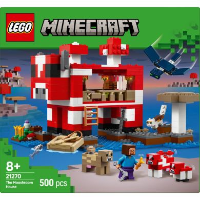 Конструктор Грибний будинок LEGO Minecraft 21270