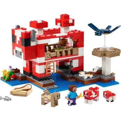 Конструктор Грибний будинок LEGO Minecraft 21270