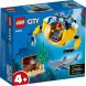 Конструктор LEGO City Океан: міні-підводний човен 41 деталь 60263