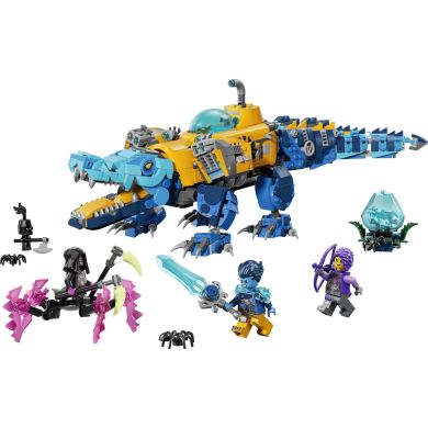 Конструктор LEGO DREAMZzz Підводний човен-крокодил 71512