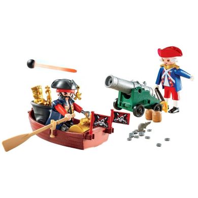 Конструктор Playmobil Pirates Мисливець за скарбами у кейсі 9102