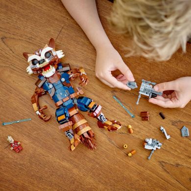 Конструктор Ракета й малюк Ґрут LEGO Super Heroes 76282