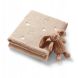 Одеяло мягкое бежевое с зайкой BabyOno 75 x 100cm 1567/02