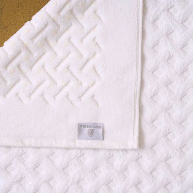 Коврик для ванной 60*90см, гум.основа, цв. BIANCO Biancoperla