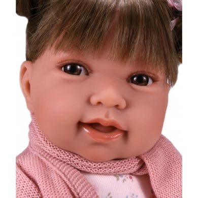 Лялька Піпа Antonio Juan в рожевому 40 см 3387