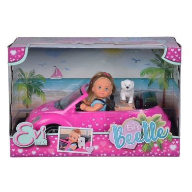 Лялька Єва на машині New Beetle Simba 5731539