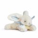М'яка іграшка Doudou Bonbon Кролик з синім бантиком 16 см DC3376
