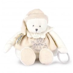 Мягкая игрушка-развивашка Мишка бежевый с кольцом, 30 см DouDou DC4343 DouDou DC4343