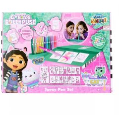 Набор Спрей-ручки с трафаретами GABBY'S DOLLHOUSE Делюкс GD23368