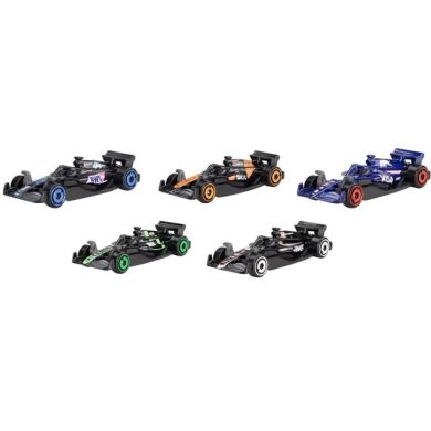 Набор из 5 базовых болидов &laquo;F1 2024&raquo; Hot Wheels JGF58