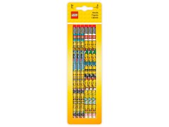 Набір з 6 олівців з ластиками LEGO Stationery Iconic 4003070-51140