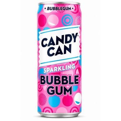 Напиток газированный Candy Can Bubblegum со вкусом жевательной резинки 330мл ж/б 8718858612994