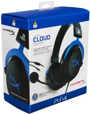 Наушники HyperX Cloud Blue для PS4 HX-HSCLS-BL/EM