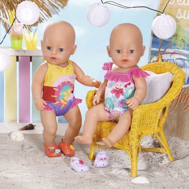 Одежда для куклы Baby Born Праздничный купальник S2 (на 43 см, с утенком) Zapf 828281-1