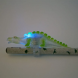 Карандаш простой Dino World с динозавром и подсветкой в ассортименте 45401