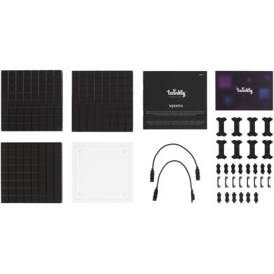 Панель Smart LED Twinkly Squares 3 Extension RGB IP20 16x16см расширение TWQ064STW-07-BEU TWQ064STW-03-BAD