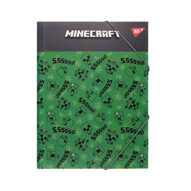 Папка Yes A4 на резинке Minecraft. Creepers 492214