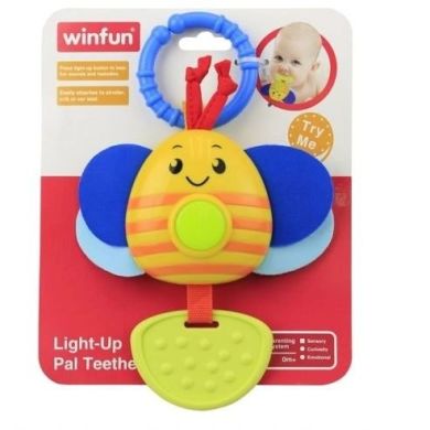 Підвіска на коляску WinFun Бджілка прорізувач, муз., світло, бат. 0236-NL