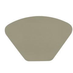 Плейсмат для сервировки TOGO WEDGE, 32x48см, тауп ZICZAC ZZ0541TAUPE