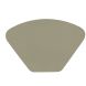 Плейсмат для сервірування TOGO WEDGE, 32x48см, тауп ZICZAC ZZ0541TAUPE, 32 x 48