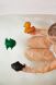 Подарунковий набір іграшок для ванни Hevea Pond Colored з натурального каучуку для дітей з народження HEVPOND