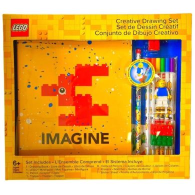 Подарунковий набір з альбомом та аксесуарами LEGO 4006168-52627