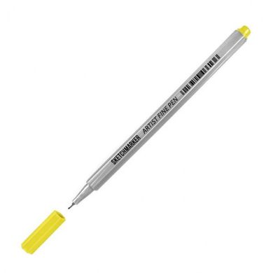Ручка капиллярная SketchMarker ARTIST FinePen 0,4 мм желтый AFP-YEL