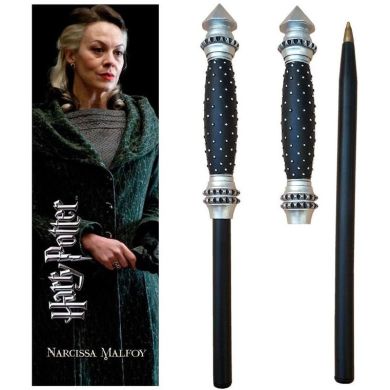 Ручка с закладкой в ​​виде волшебной палочки Нарциссы Малфой 16 см Гарри Поттер The Noble collection NN7994
