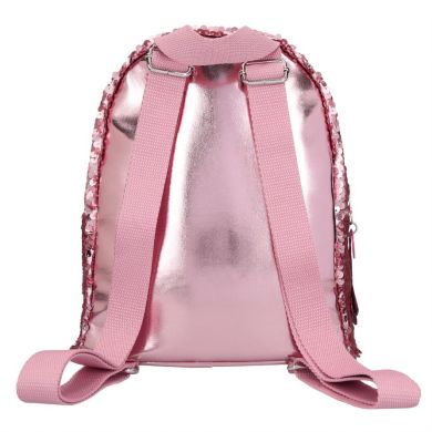 Рюкзак для дівчинки Fantasy Model Ballet c двосторонніми паєтками рожевий 410647