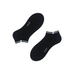 Шкарпетки жіночі бавовняні арт. 52-91 Sneaker sport комплект 2 пари, р.23-25, 082 чорний Conte 52-91 Sneaker sport