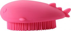 Силиконовая губка Babyhood Кит, для чистки детских ванночек и горшков, РозоваяBH-723B, Розовый