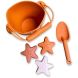 Силиконовый пляжный набор с ведром, лопатой и 3 формами Морская звезда Swim Essentials 2023SE1396