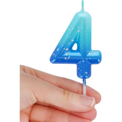 Свеча для торта Happy Birthday Candle голубая &mdash; 4 Legami CNU0015