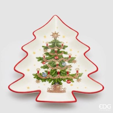 Поднос xmas в форме елки, h.30 d.25 EDG 7800263A774